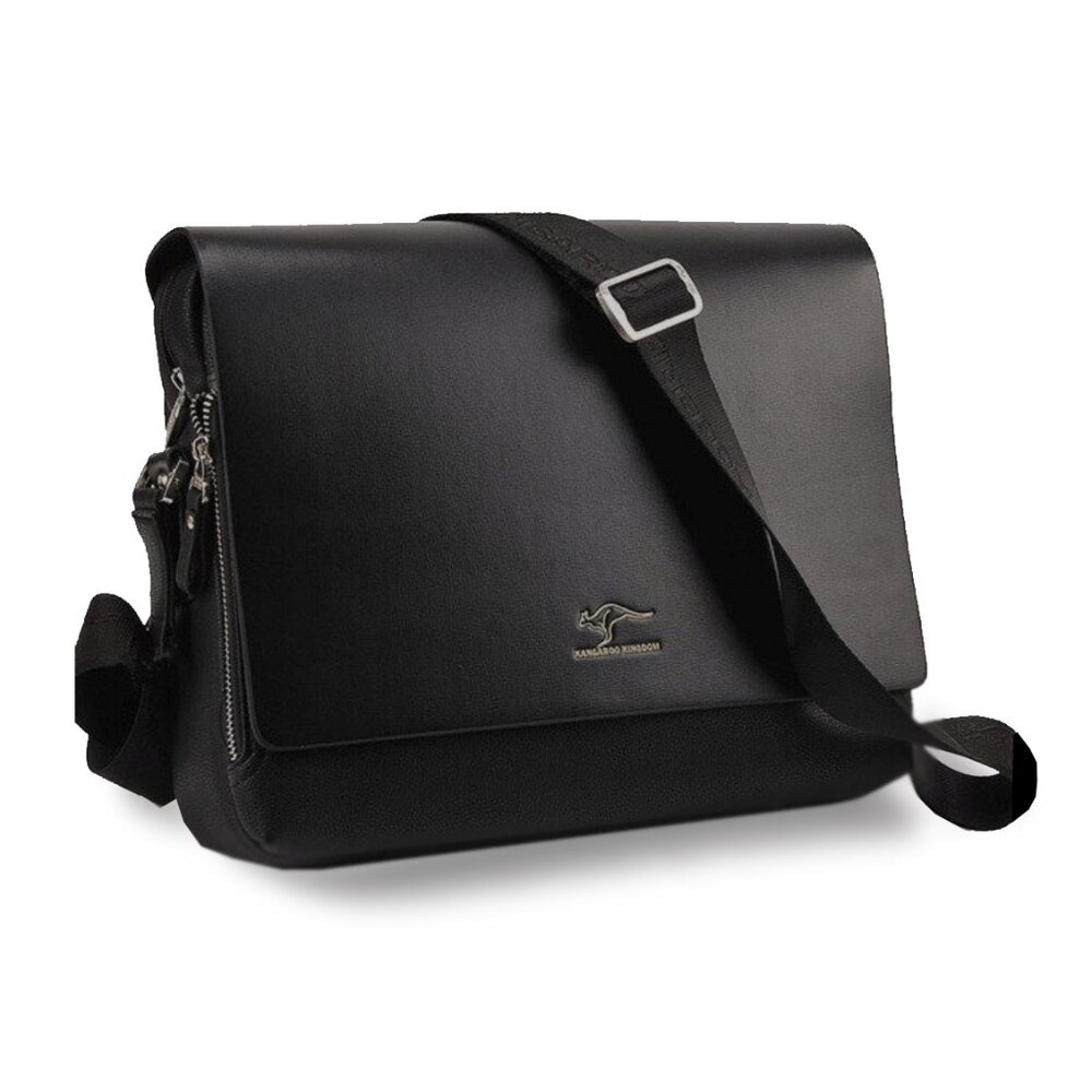 Kangaroo Kingdom Black Cross Body Bag